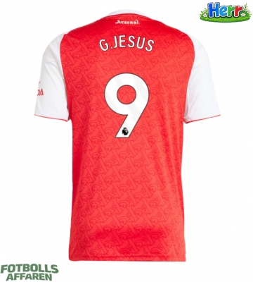 Arsenal Gabriel Jesus #9 Hemmatröja 2025-26 Kortärmad